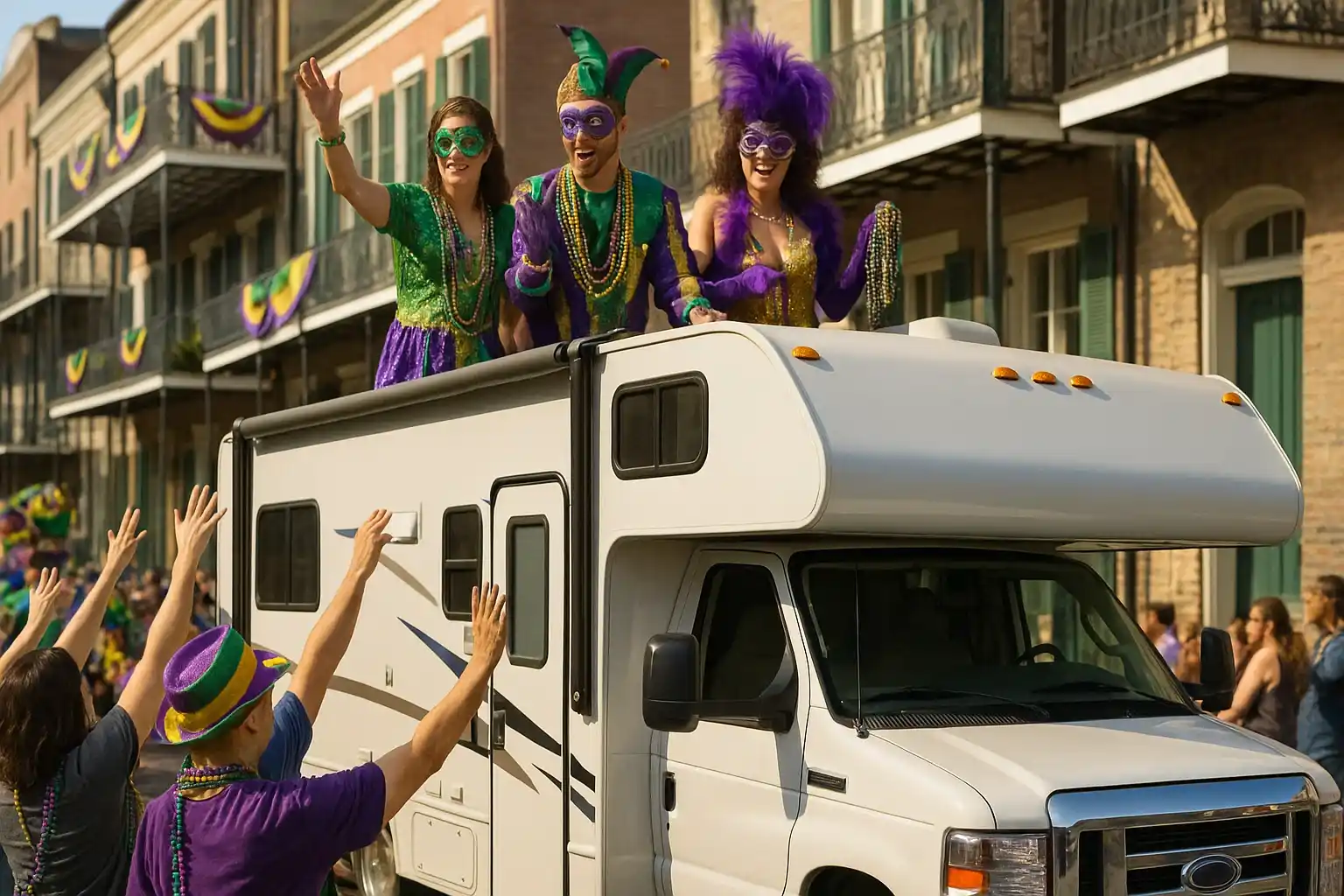 Mardi Gras in Style Why an RV Rental in New Orleans is the Ultimate Experience
