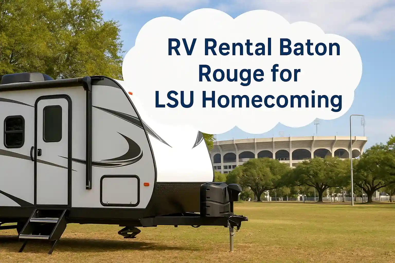rv rental baton rogue for lsu homecoming